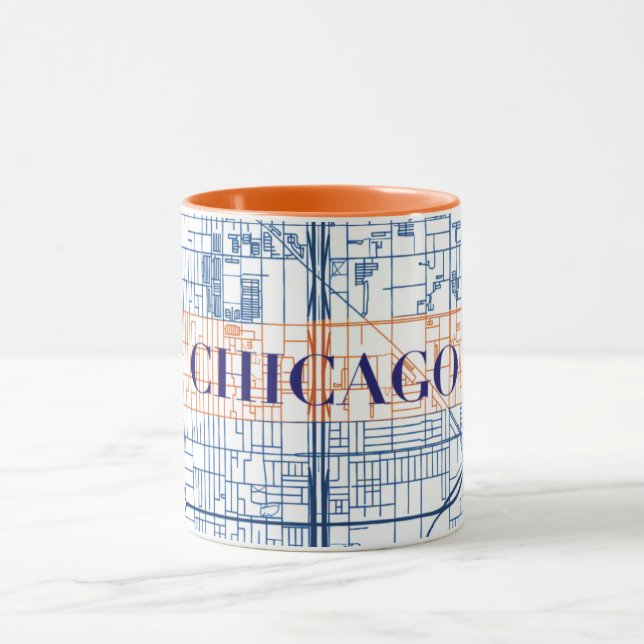 CHICAGO Tasse Geschenk (Zentrum)