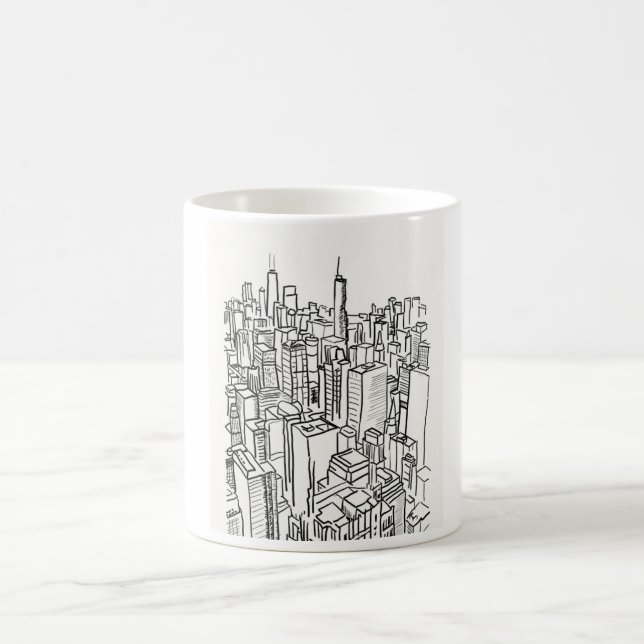 Chicago-Tasse Kaffeetasse (Mittel)