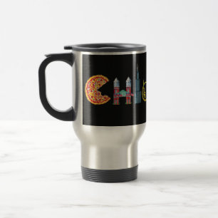 Chicago-Tasse Reisebecher