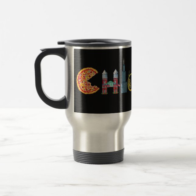 Chicago-Tasse Reisebecher (Links)