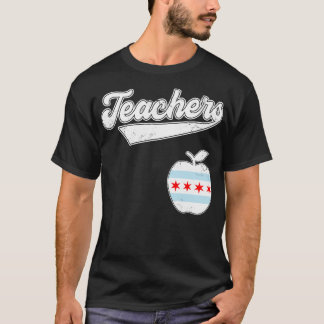 Chicago Teachers Fund Our Future Red for Ed T-Shirt