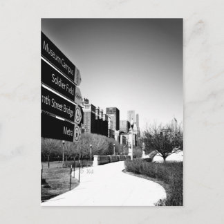 Chicago This way Postcard Postkarte