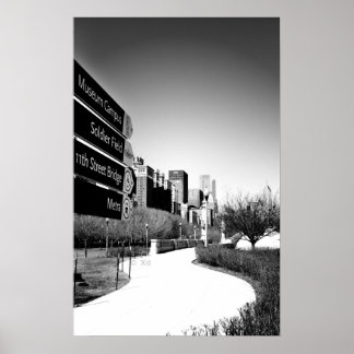Chicago This way Poster / Wall Art