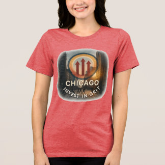 Chicago Tri-mix T-Shirt | Featherlight Urban Grace Tri-Blend Shirt