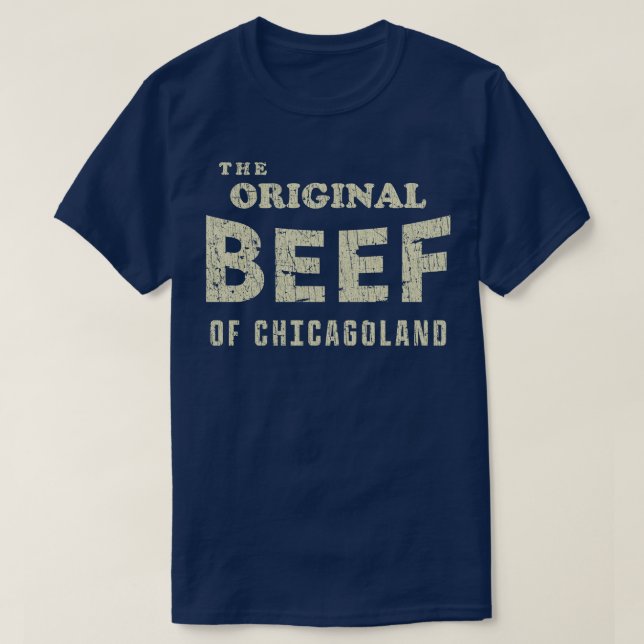 Chicago TShirtThe Original Beef of Chicagoland 0 T T-Shirt (Design vorne)