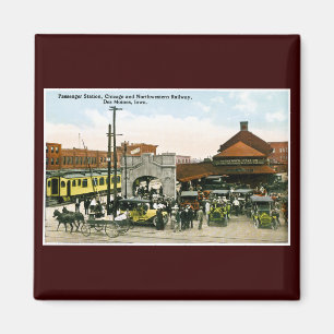 Chicago u. nordwestliche Eisenbahn, Des Moines, Magnet