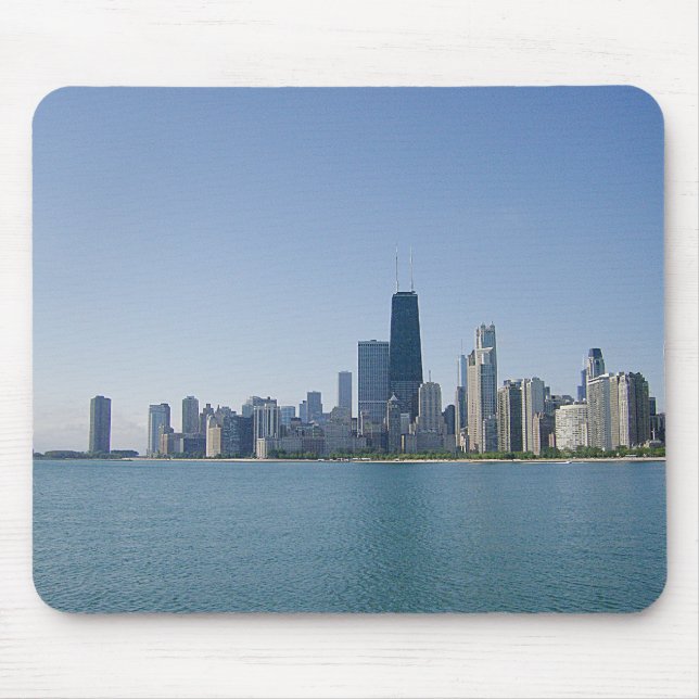 Chicago über den See Mousepad (Vorne)