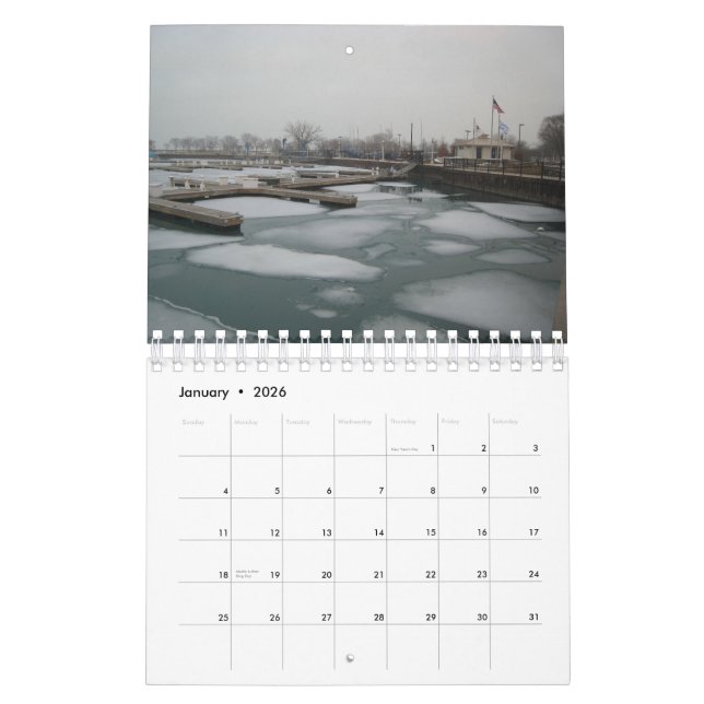 Chicago-Ufergegend 2011 Kalender (Jan 2026)