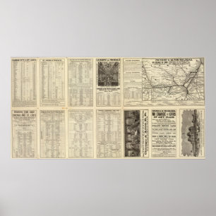 Chicago und Alton Railroad 2 Poster