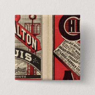 Chicago und Alton Railway Button