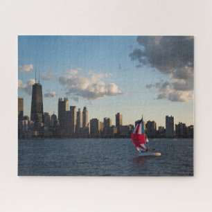 Chicago und Lake Michigan Jigsaw Puzzle