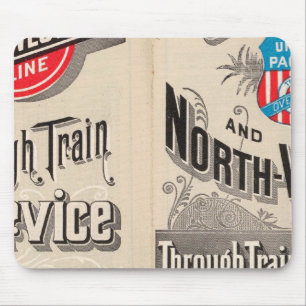 Chicago und North Western Line Mousepad