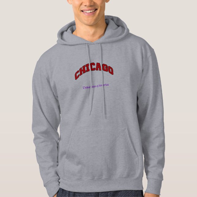 Chicago USA Hoodie (Vorderseite)
