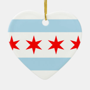 Chicago, Vereinigte Staaten Keramik Ornament
