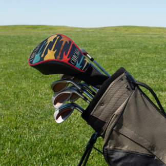 Chicago Vintag Guitars Festival Moon and Stars Golf Headcover