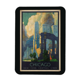 Chicago Vintag Reise Magnet