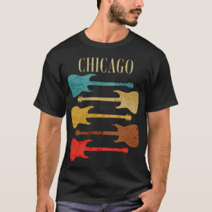 Chicago Vintage Guitars Concert Festival Souvenir T-Shirt