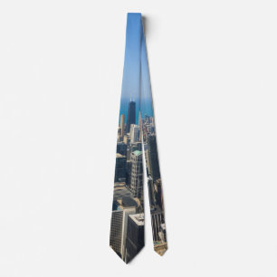 Chicago von oben Neck Tie Krawatte