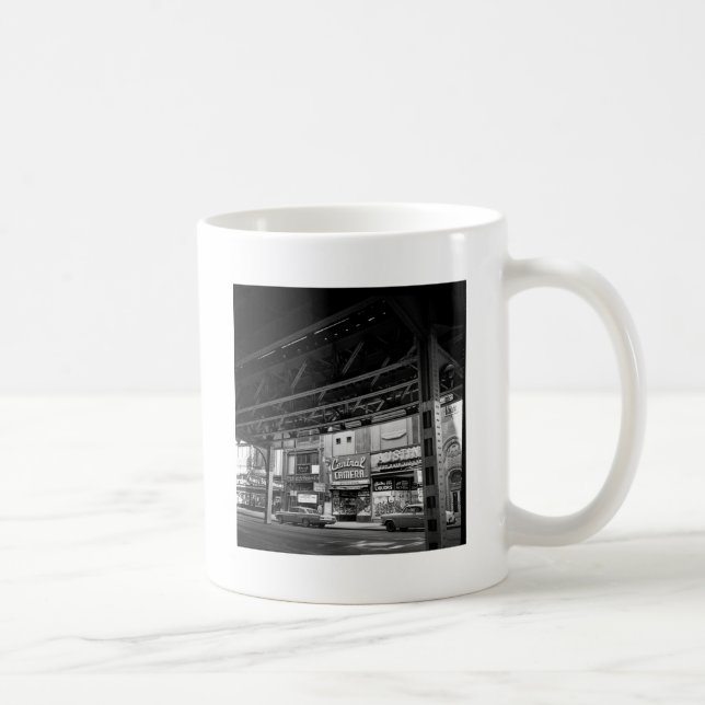 Chicago Wabash Avenue May 1961 Central Camera Cars Kaffeetasse (Rechts)