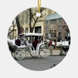 Chicago-Wagen-Fahrt Keramikornament