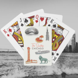 Chicago Wedding Playing Cards Spielkarten