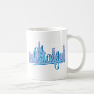 Chicago Windy City Skyline Kaffeetasse