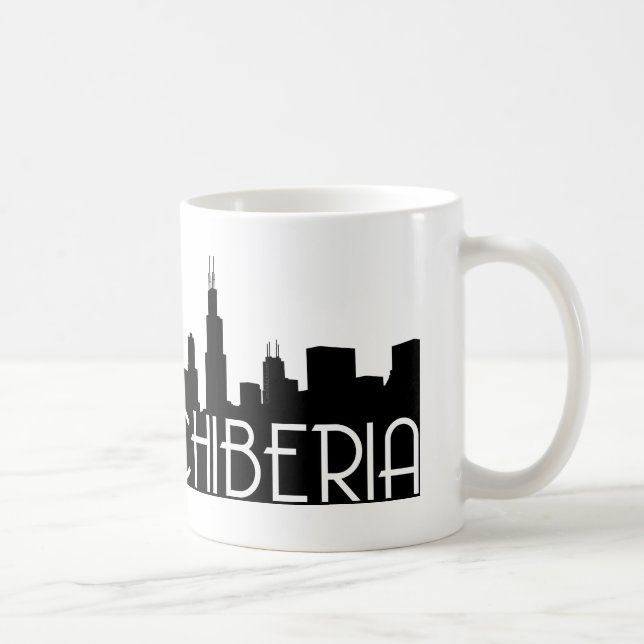 Chicago-Winter alias ChiBeria Kaffeetasse (Rechts)