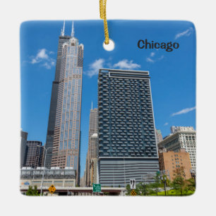 Chicago Wolkenkratzer, Willis Tower, Keramikornament