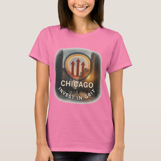Chicago Women's T-Shirt | Feminine Gritwear (Vorderseite)