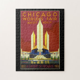 Chicago World Fair Vintage Poster 1933