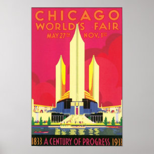 Chicago World's Fair, 1933 Poster