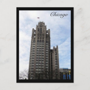 Chicago Wrigley Bldley Postkarte