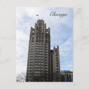 Chicago Wrigley Postkarte