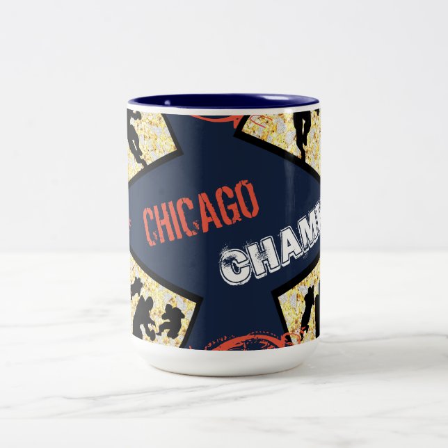 CHICAGO ZWEIFARBIGE TASSE (Mittel)
