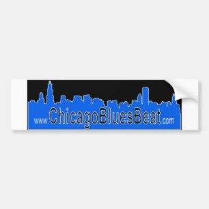 ChicagoBluesBeat Autoaufkleber