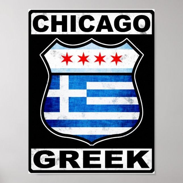 Chicagoer Amerikaner Poster (Vorne)