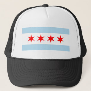 Chicagoer Fahne Truckerkappe