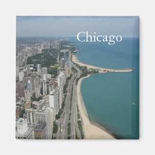 Chicagoer Skyline Magnet