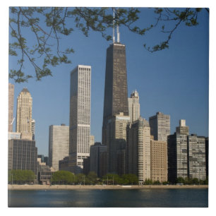 Chicagoer Skyline und Lake Michigan, Lake Shore Fliese