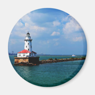 Chicagos Leuchtturm Magnet