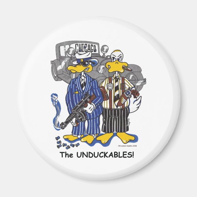 Chicago's Untouchables Magnet (Vorne)