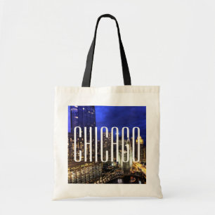 Chicagoskyline-Budget-Taschen-Tasche Tragetasche