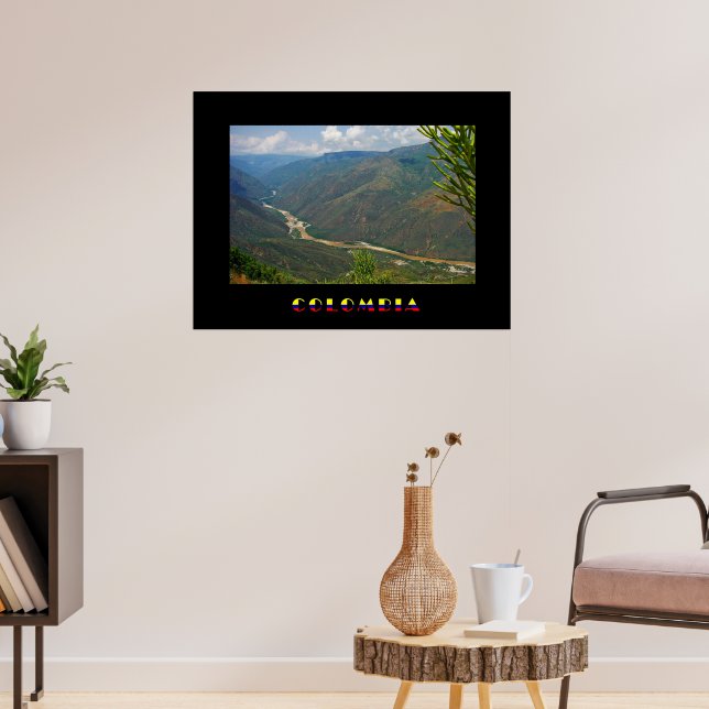 Chicamocha Colombia Poster (Wohnzimmer 3)