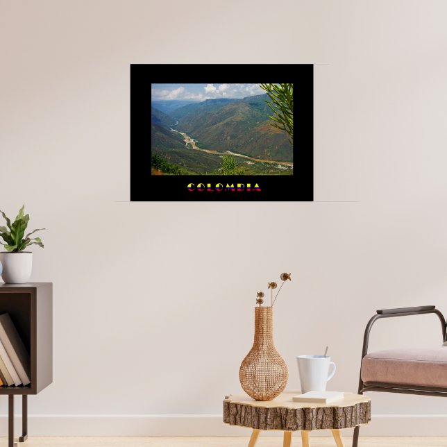 Chicamocha Kolumbien Poster (Wohnzimmer 3)