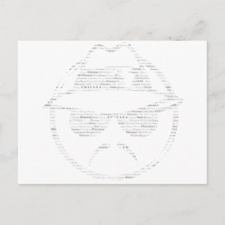 Chicana fährt Low-Text-Low-Text-Fahrer Postkarte