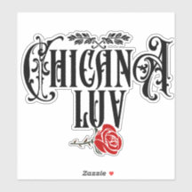 Chicana Liebe Aufkleber