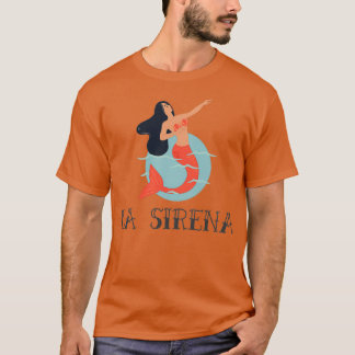 Chicana Loteria Mermaid T T-Shirt