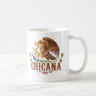 Chicana Mexiko Wappen Kaffeetasse