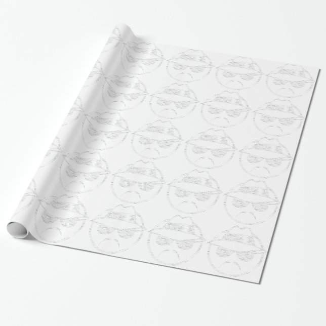 Chicana reitet niedrigen Text Lowrider Geschenkpapier (Ungerollt)
