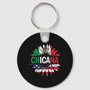 Chicana-Shirt Männer Frauen Kinder Mädchen Jungen Schlüsselanhänger